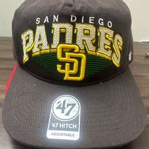 47 Brand San Diego Padres Cap with Yellow and Green Embroidery